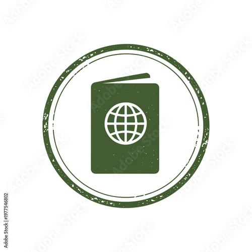 passport seal
Vector seal stamp on a white background
