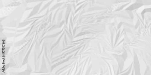 Creased paper page detail wrinkle blank white canvas rough blank design. old paper crumple texture wrinkle parchment empty letter texture.