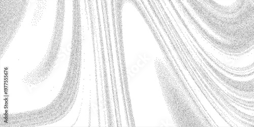 Illustration flowing grain gradient texture, grunge noise dot pattern, ideal for backgrounds, digital art, soft dotted gradient flow, vector illustration art