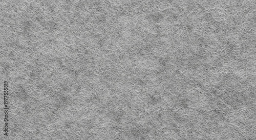 Flat lay texture of grey felt fabric showing a dense, non-woven fibrous surface.