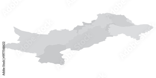 map of  pakistan