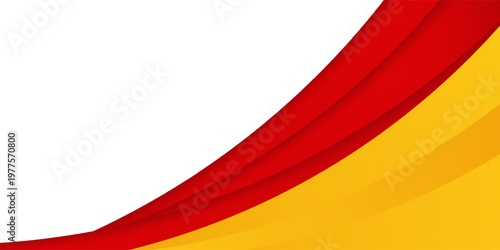Abstract red and yellow background. Design for poster, template on web, backdrop, banner, brochure, website, flyer, landing page, presentation, certificate, and webinar