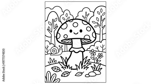 A large spotted mushroom with spots.