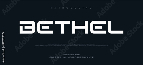 Introduction to Bethel Modern Typography Design