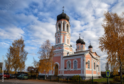 Church in the village of Kresttsy