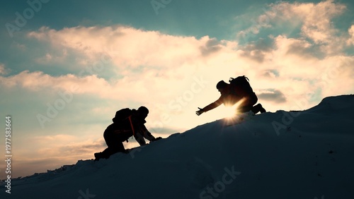 Tableau sur toile Teamwork business people