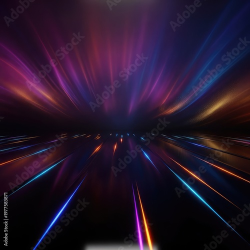 Smooth, highly polished black surface reflecting subtle light. Abstract background texture showing emptiness and a void, blank, smooth surface, backdrop