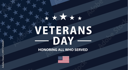 Veterans day tribute honoring all who served nationally
