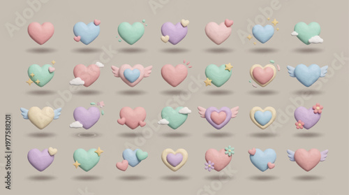 Hearts Unbound: Colorful Expressions of Love	