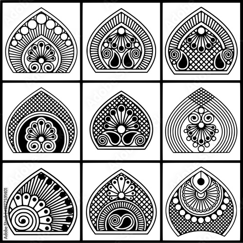 Seamless diamond tile pattern, repeated tilted squares forming a connected mesh structure, black line pattern, symmetrical geometry, modern vector art.