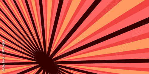 Swirling radial retro background. Vector illustration for swirl design. Spinning spiral vortex. Helical rotation beam. Bringing together psychedelic measurable lines. Delightful sunshine.eps,10