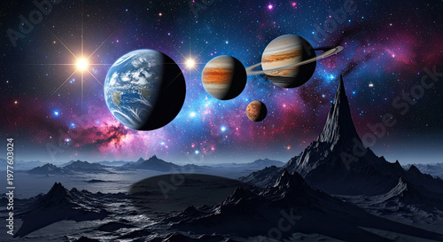 Planets in the solar system orbit.
