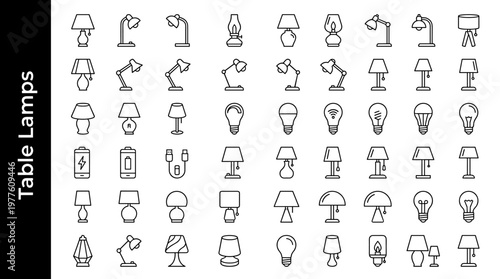 Table lamps with classic shade, modern table lamp, minimalist lamp, vintage lamp, ceramic lamp, glass lamp, metal lamp, wooden