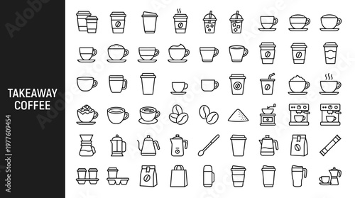 Takeaway coffee cups, paper coffee cup, plastic lid cup, hot coffee cup, iced coffee cup, espresso cup, cappuccino cup, latte cup,