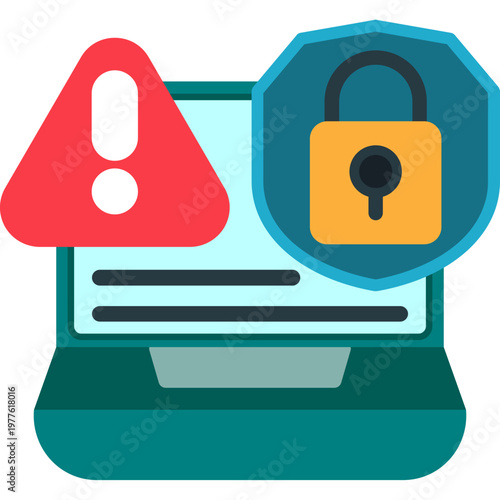 Data Breach Warning Icon