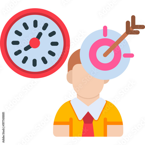 Overcoming Procrastination Icon