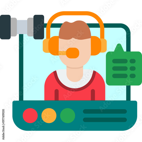 Online Confidence Builder Icon