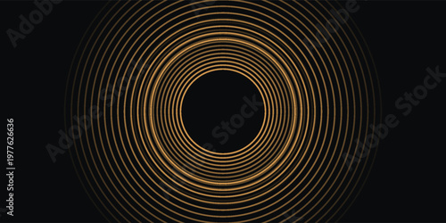 Black gold background vector wallapaper for backdrop, banner. vektor