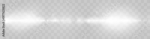 Bright white dust floats with luminous shimmer. Soft light creates elegant motion design. Perfect design element for luxury backgrounds and banners. Vector