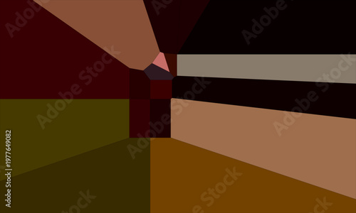 Abstract geometric background with dark polygonal shapes and sharp perspective lines