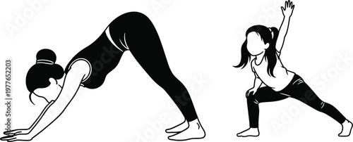 Celebrating global day of parents fitness and wellness for moms and families yoga poses