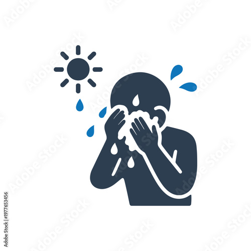 Sun Exposure Refreshment Icon