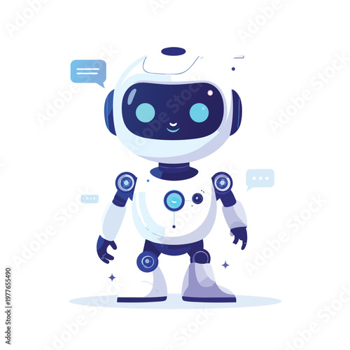 Maximize Your Efficiency, ChatGPT Robot Working, Cutting-Edge Programming in Action, Generative AI 