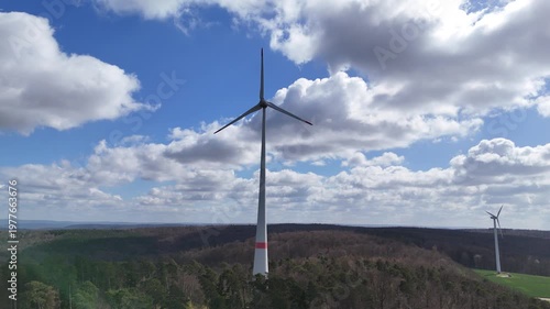 Windkraftanlagen im Odenwald