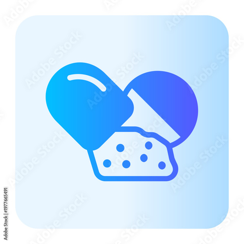 medicine gradient icon
