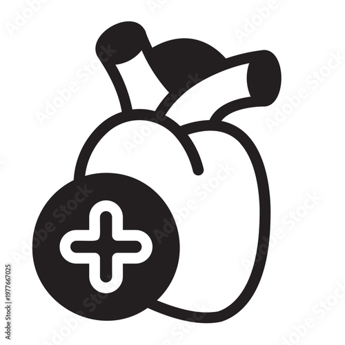 transplant glyph icon