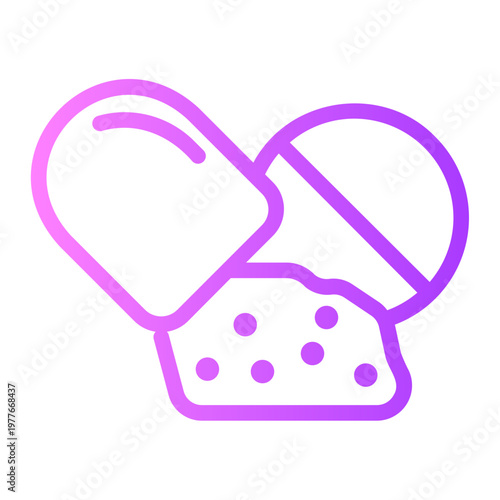 medicine gradient icon