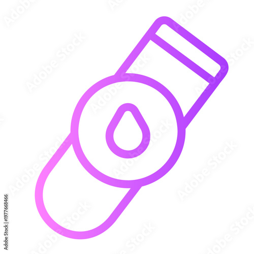 test tube gradient icon