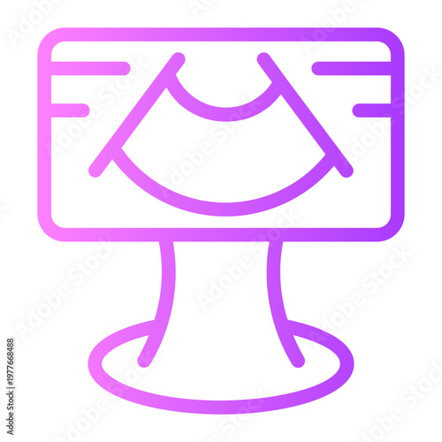 ultrasound gradient icon