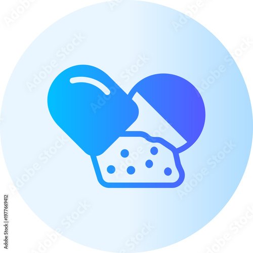 medicine gradient icon