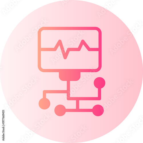 telemetry gradient icon