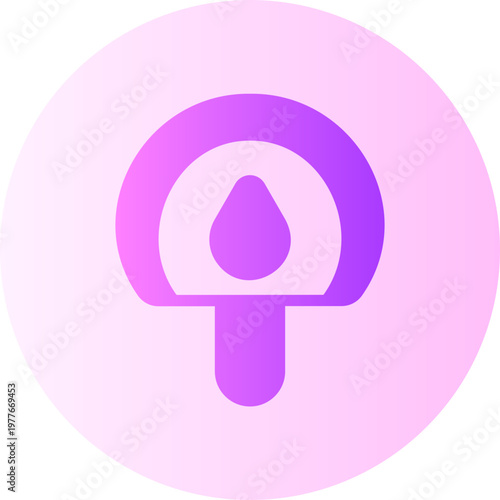 sugar blood level gradient icon