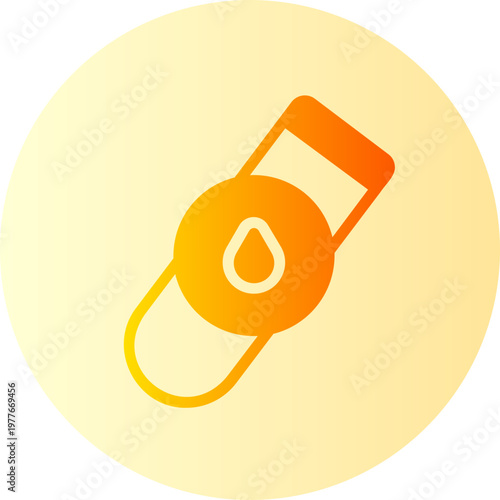 test tube gradient icon