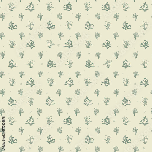 Coral reef seamless blender pattern