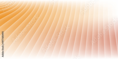 Ripple glass texture background, vertical ribbed gradient, soft blurred center. Modern abstract distortion surface, vector illustration