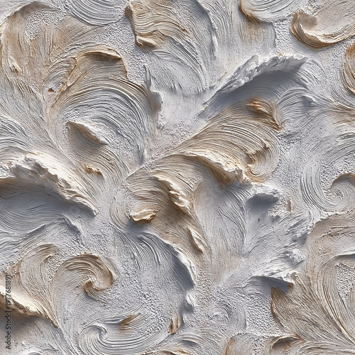 Peeling paint texture on old wall
