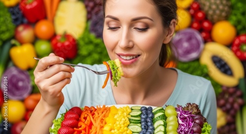 Fresh and healthy organic food, highlighting natural ingredients, nutrition, and wellness lifestyle.
