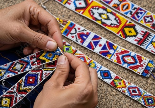Handmade Maasai jewelry showcasing vibrant colors, traditional craftsmanship, and cultural artistry.
