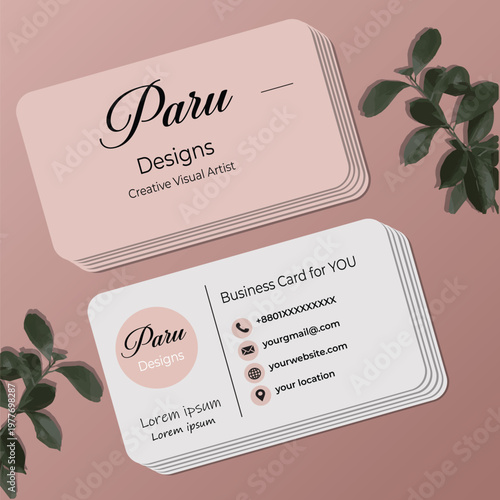Luxury Professional Business Card Design