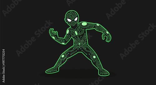 Spider Man in Black Suit.