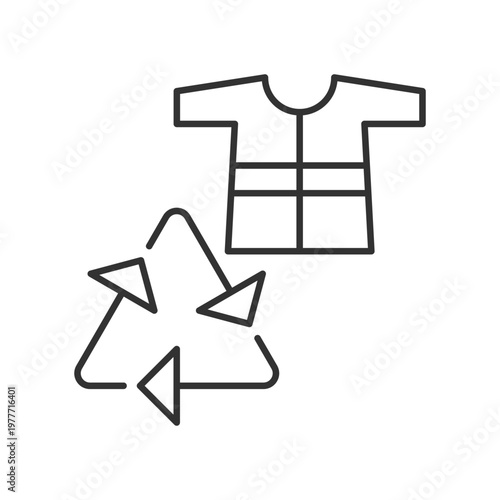 Clothing Recycling Icon