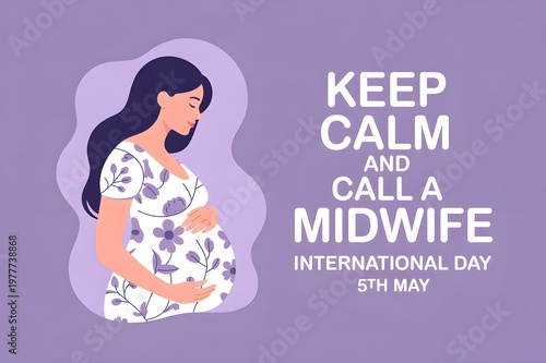 International Midwives Day Clean and Professional Vector Style Graphic