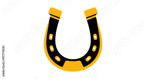 Lucky Horseshoe Symbol Icon