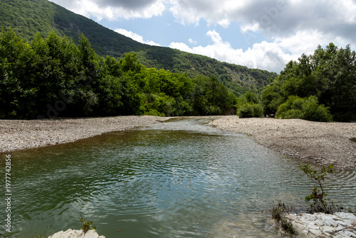 River in a mountain gorge