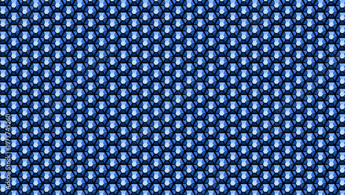 Seamless Vector Pattern Jewels Gemstones Repeating Tiling