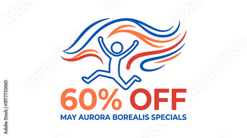 May Aurora Borealis Specials Offer with Running Figure